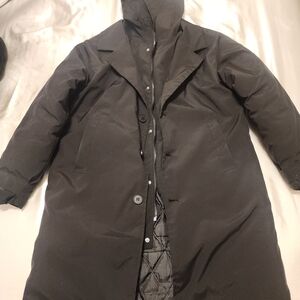 Others Follow Black Trench Coat